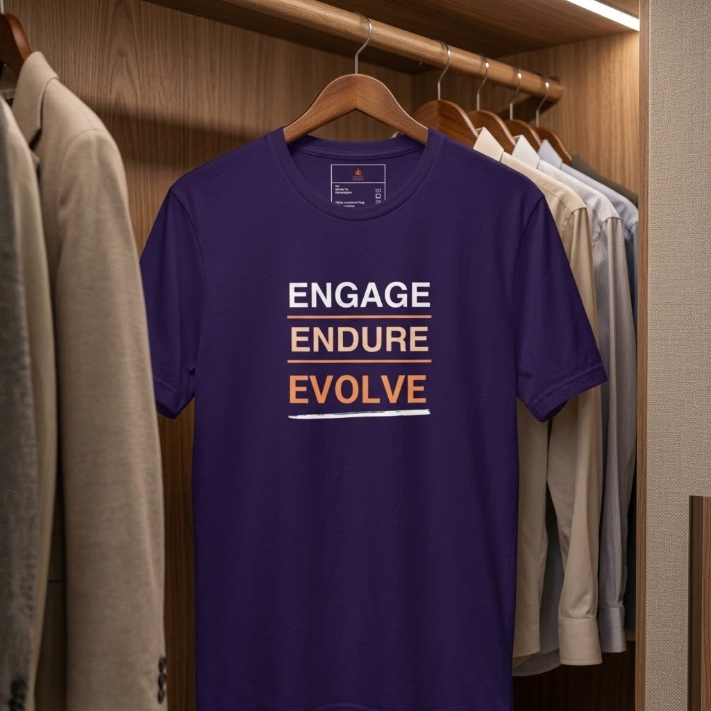 Engage. Endure. Evolve Softstyle Tee