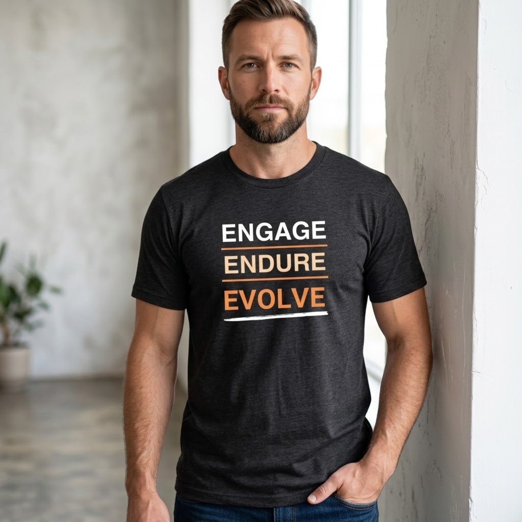 Engage. Endure. Evolve Softstyle Tee