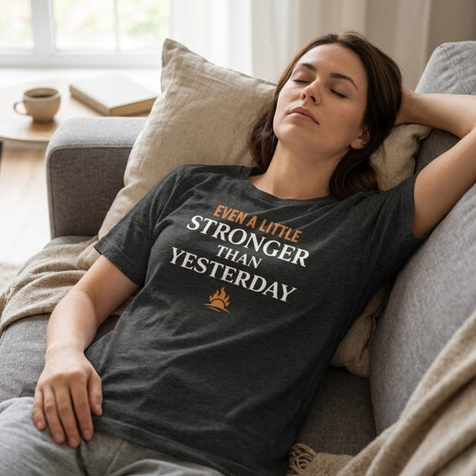 Even a Little Stronger Than Yesterday Softstyle Tee