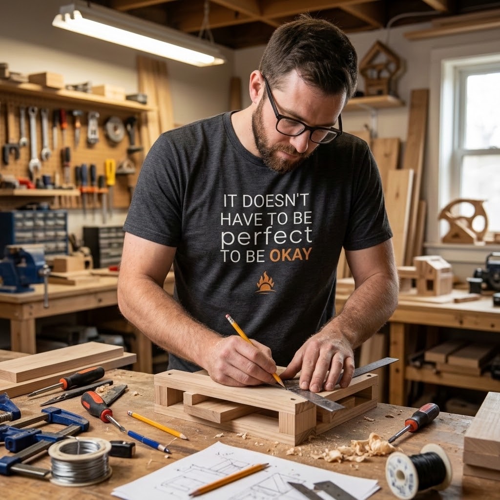 It Doesn't Have to Be Perfect Softstyle Tee