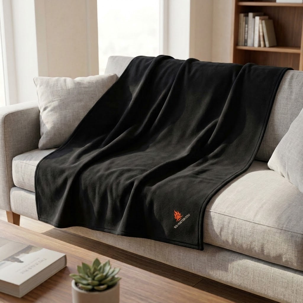 You Matter Too Premium Sherpa Blanket