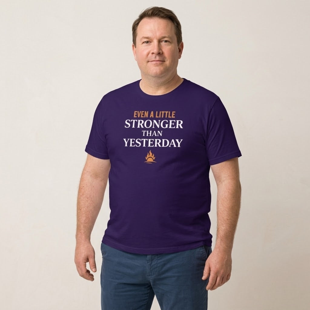 Even a Little Stronger Than Yesterday Softstyle Tee